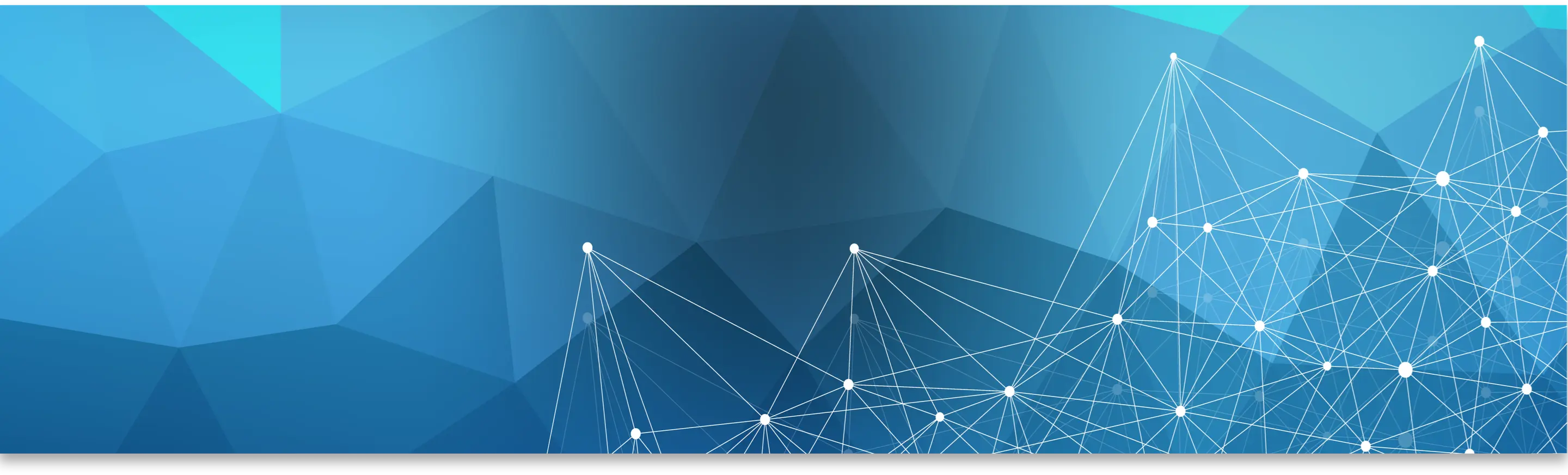 Blue tetrahedron background image